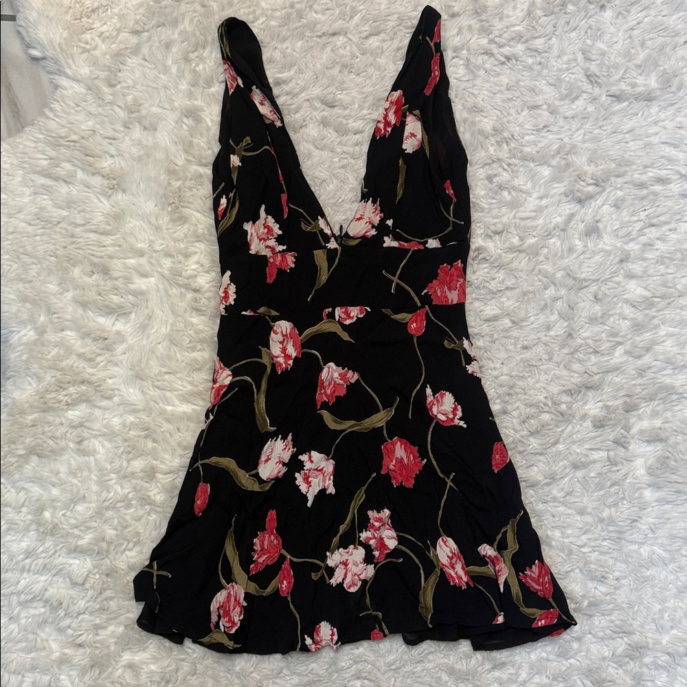 Privacy Please Floral Mini Dress S